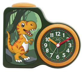 Zielony budzik dziecięcy dinozaur SRP163.1