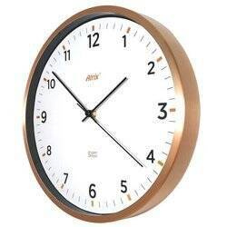 Zegar ścienny METALOWY złoty 30 cm AL5134G SC