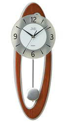 Zegar JVD ścienny Z WAHADŁEM drewno NS18053.23