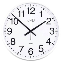Zegar ścienny biały czytelny 30,5 HP684.4