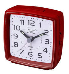 Budzik JVD SRP28.2 czerwony podświetlenie 7 cm