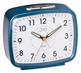 Budzik JVD SRP905.4 niebieski głośny 12 cm