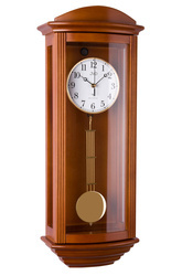 Zegar JVD ścienny drewno DCF77 KURANTY NR2220.41