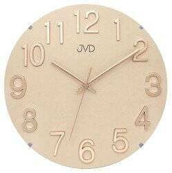 Zegar ścienny JVD nowoczesny  TWORZYWO METAL  HT98.3