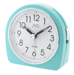 Budzik JVD SRP213.3 turkusowy podświetlenie 8 cm