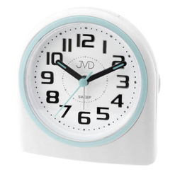 Budzik JVD SRP2837.3 niebieski podświetlenie 10 cm