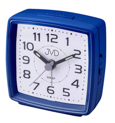 Budzik JVD SRP28.3 niebieski podświetlenie 7 cm
