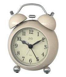 Budzik JVD SRP2809.3 kremowy głośny alarm