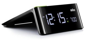 Budzik sieciowy Braun BC16B czarny