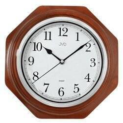 Zegar ścienny drewniany brązowy klasyczny NS71.3