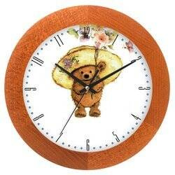 Zegar ścienny dla dzieci MIŚ ATW300MK CAL SW