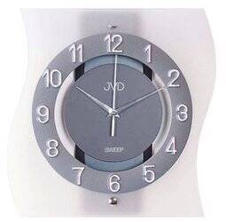 Zegar JVD ścienny SZKLANY NOWOCZESNY 32cm NS2533.2