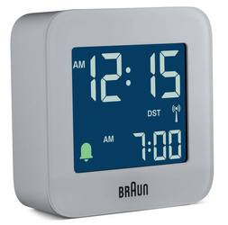 Budzik Braun sterowany radiowo BC08G-RC mały podróżny 6 cm