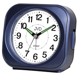 Budzik JVD SRP1604.1 niebieski podświetlenie 11 cm