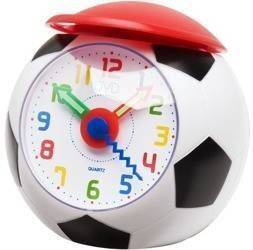 Budzik dziecięcy kolorowy piłka nożna JVD SR819 10 cm